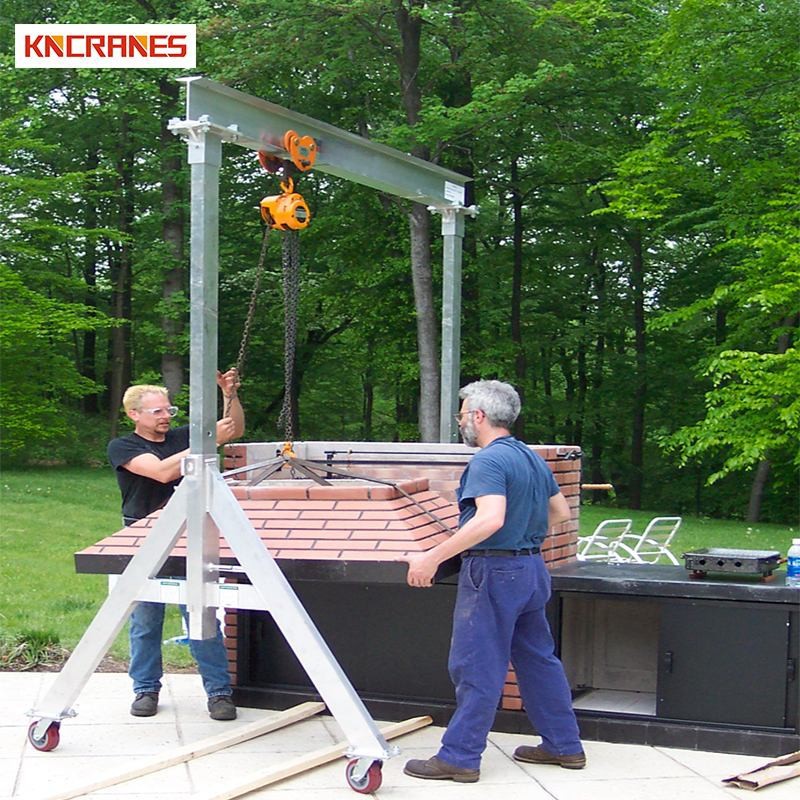 Adjustable Height Aluminum Gantry Crane best