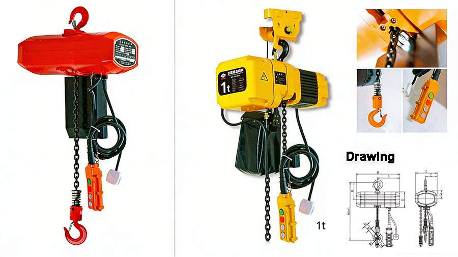 Single Phase Electric Chain Hoist Single Phase Electric Chain Hoist