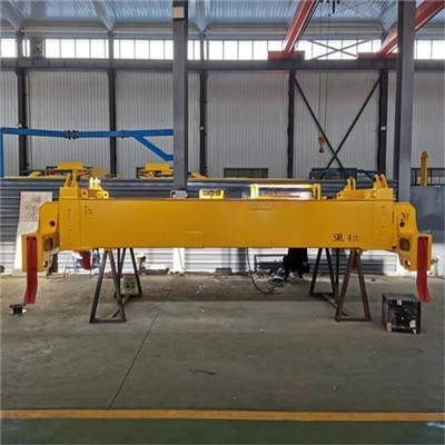 Elektryczny rozrzutnik teleskopowy z pojedynczym podnośnikiem